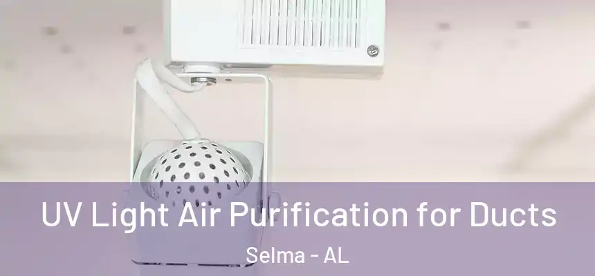  UV Light Air Purification for Ducts Selma - AL